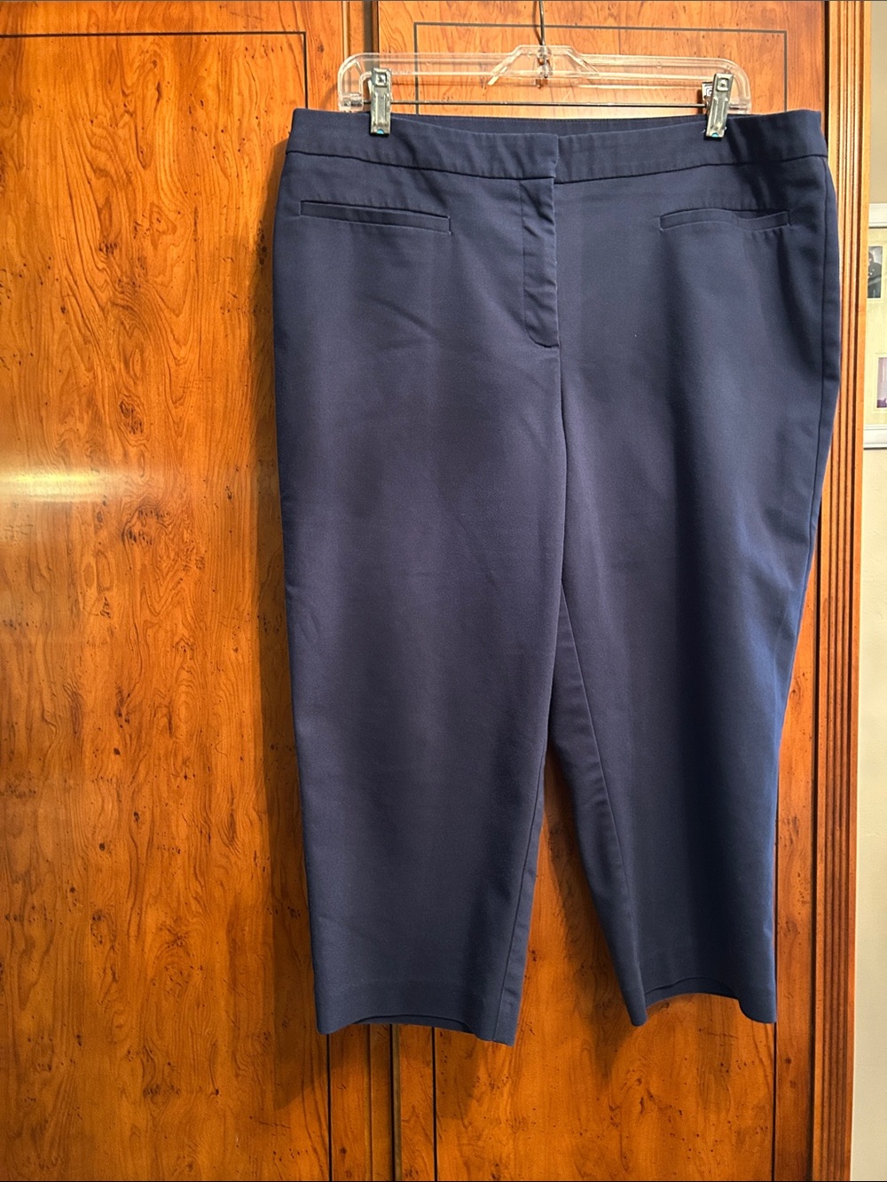 Classic Blue Cropped Pants